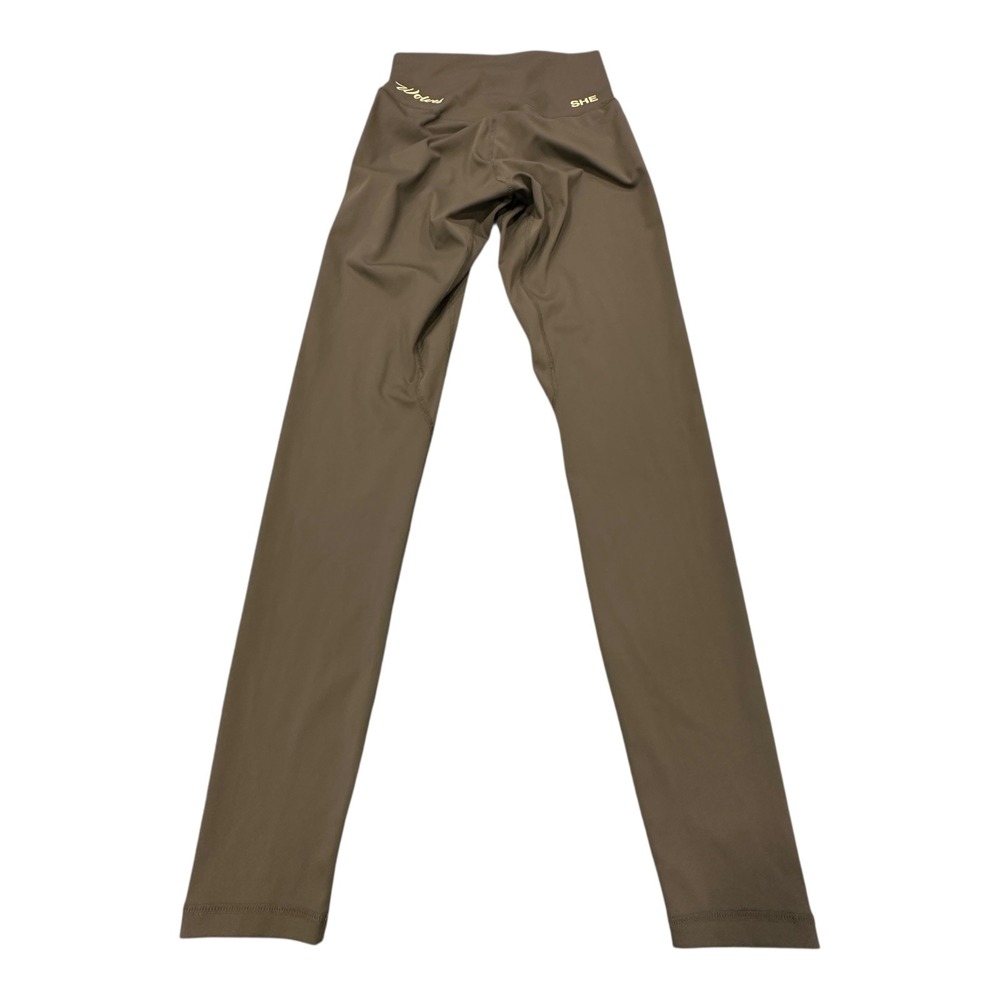 SHE Olive Green Leggings Wolf Logo Small Limited Edition #340 of 500‎ Athleisure - Picture 10 of 16